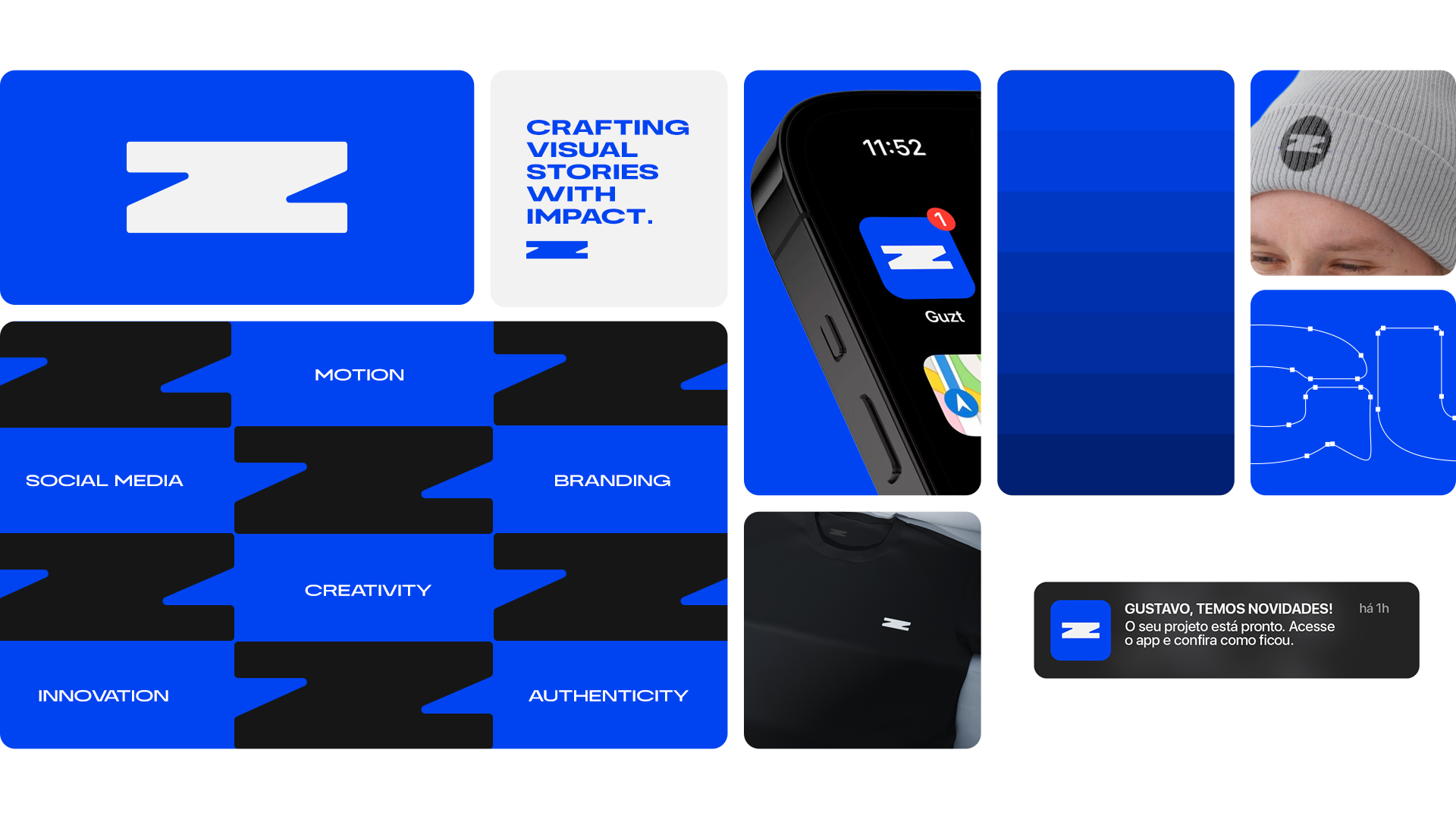 Guzt Design logo mark