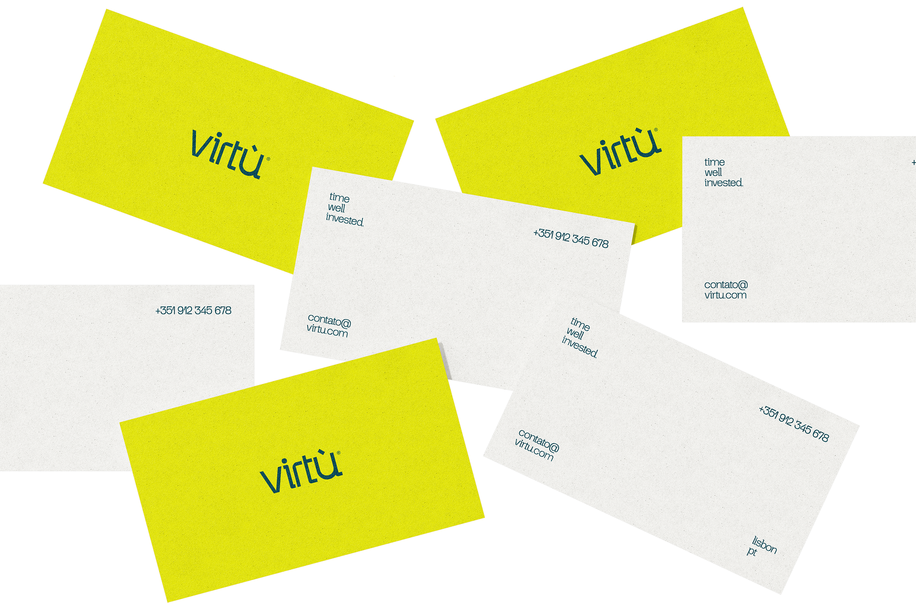 Virtù stationery mockups